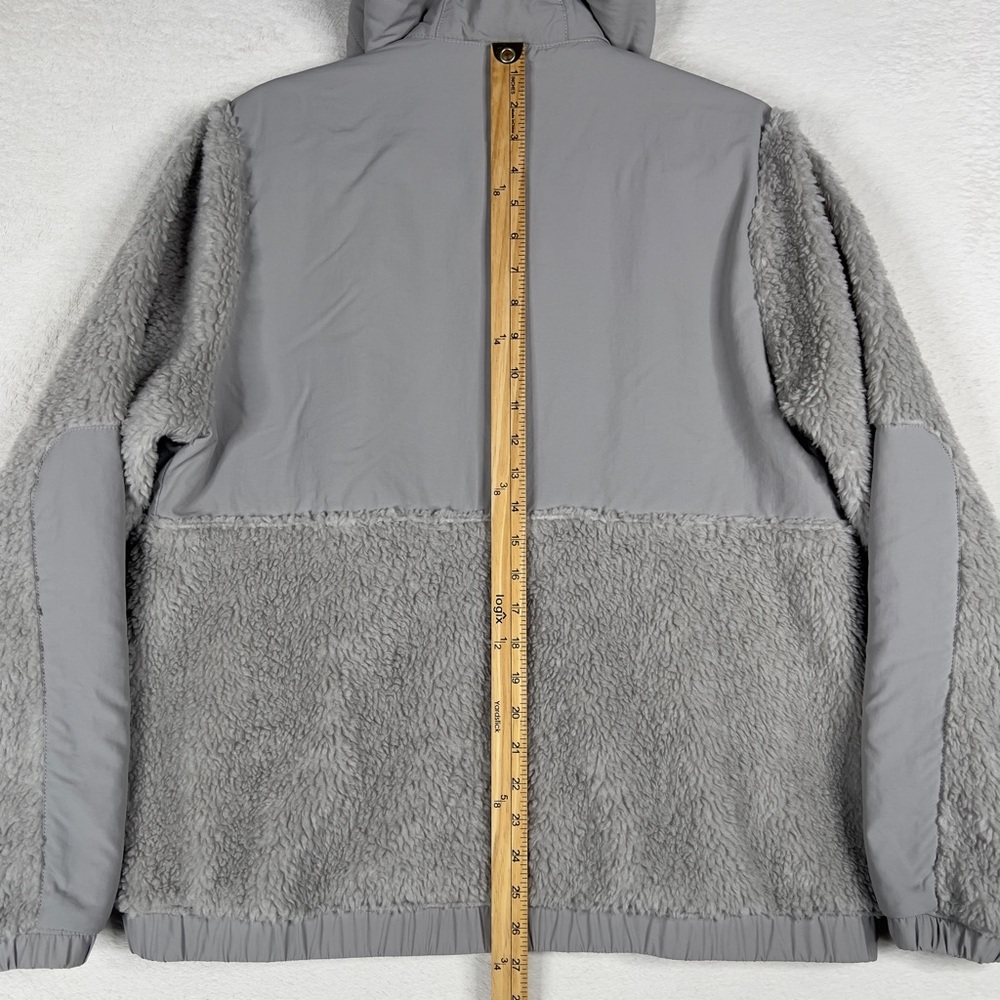 Patagonia Shelled Retro-X Snap Pullover Fleece Women's Large Gray Hoodie Outdoor - Picture 11 of 11